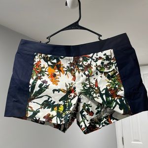 Club Monaco floral shorts